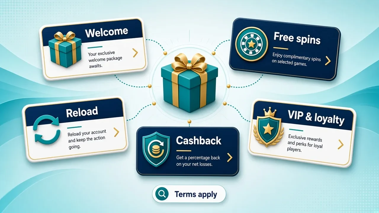 Bonuses at Casino Sites Not on GamStop